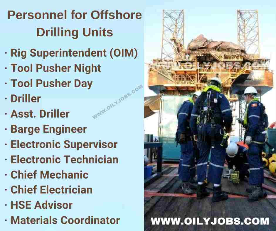 Offshore Drilling Personnel Jobs