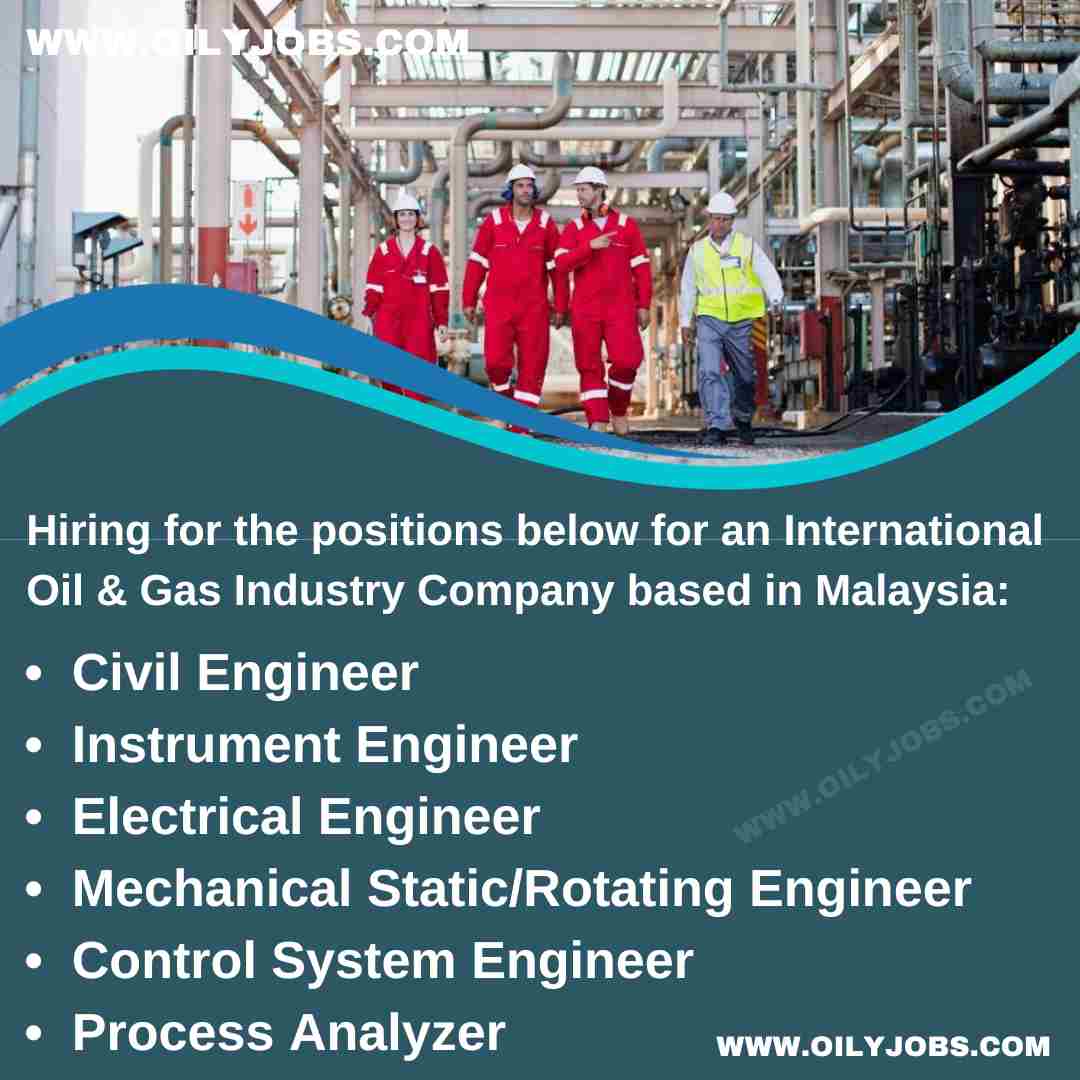 Oil and Gas petrochemical projects Jobs Malaysia