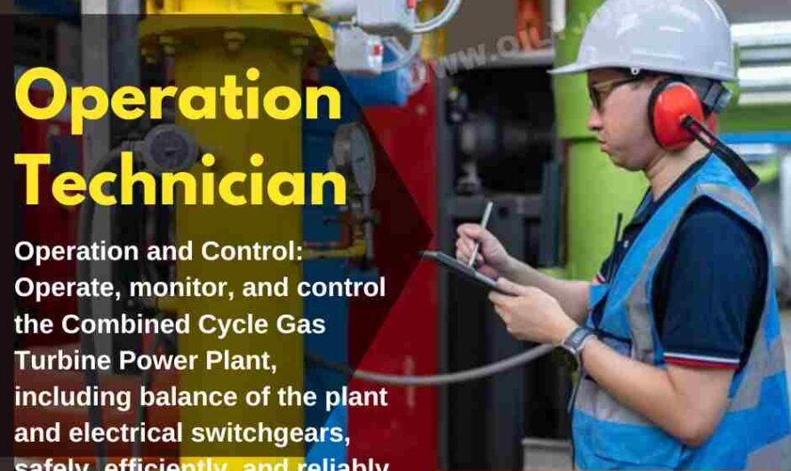 Operation Technician Job Malaysia