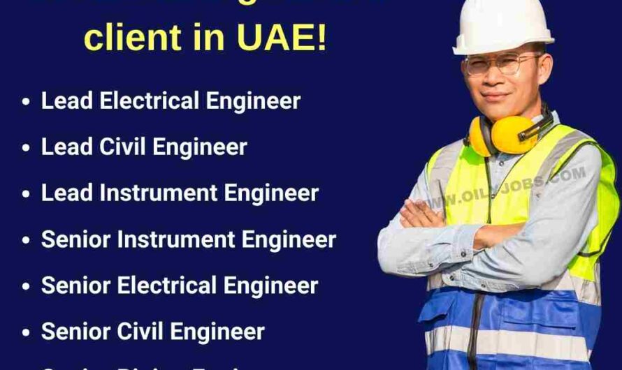 UAE Electrical Instrument Civil Piping Engineer Jobs