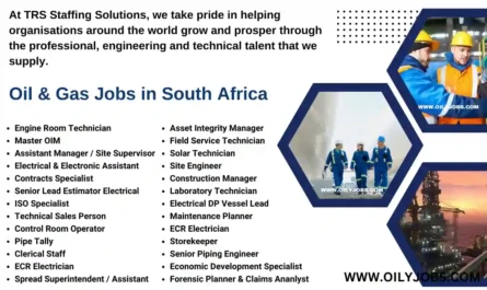 Oil & Gas Jobs in South Africa