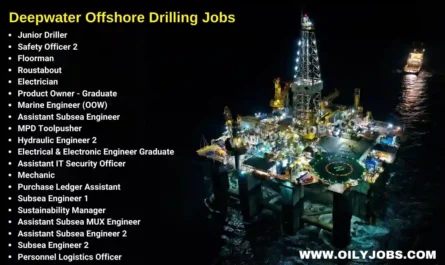 Deepwater Offshore Drilling Jobs