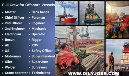 Offshore Vessels Full Crew Jobs