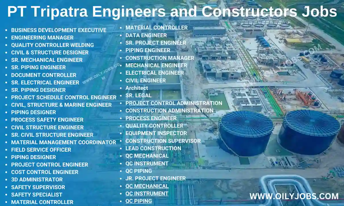 PT Tripatra Engineers and Constructors Jobs