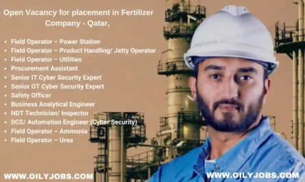 Qatar Fertilizer Company Vacancies