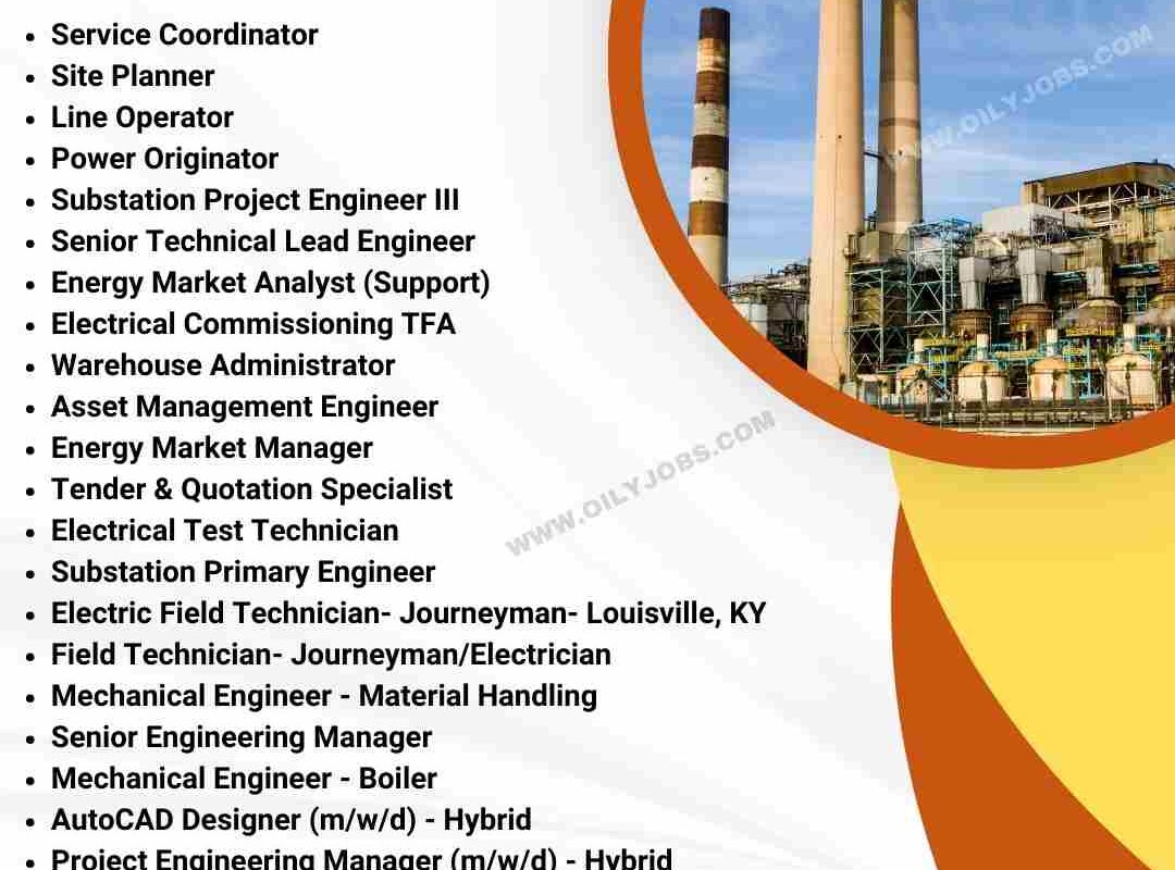 Power Generation Jobs worldwide