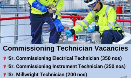 Commissioning Electrical Instrument Millwright Technician Jobs UAE