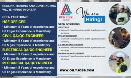 HSE OFFICER CIVIL QAQC ELECTRICAL MECHANICAL ENGINEER JOBS QATAR