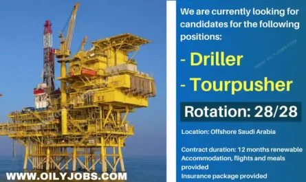 28/28 Rotation Offshore Saudi Arabia Jobs