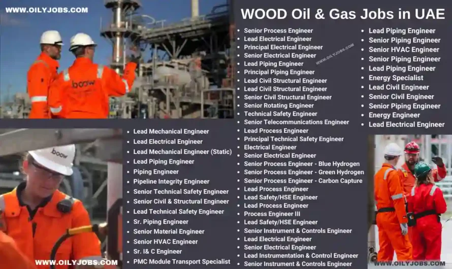 WOOD Oil & Gas Jobs in UAE