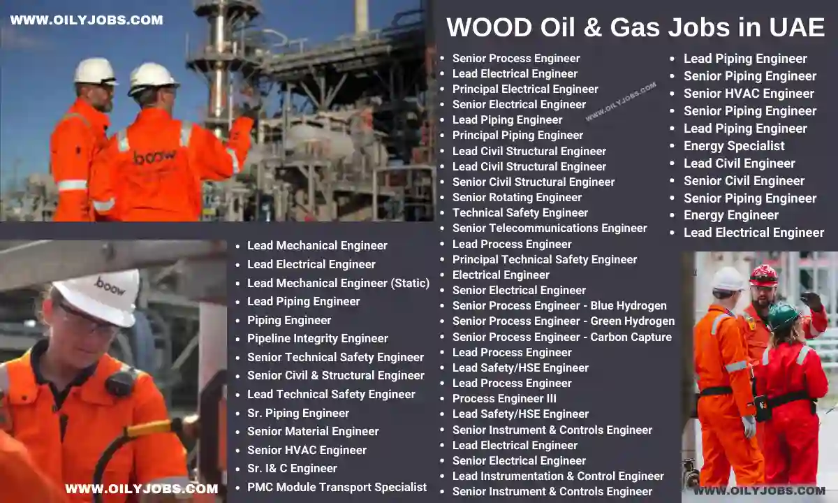 WOOD Oil & Gas Jobs in UAE