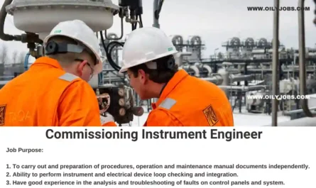 Commissioning Instrument Engineer Job