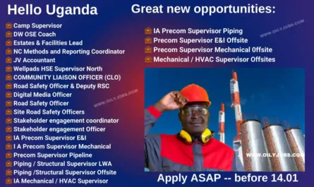 Uganda Pre commissioning opportunities