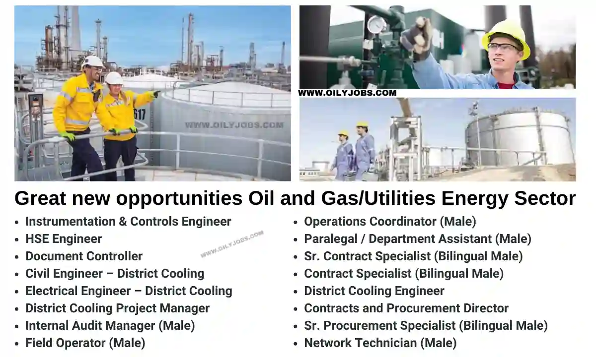 Great new opportunities Oil and Gas/Utilities Energy Sector Qatar