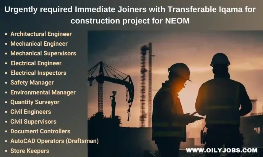 NEOM Construction project Jobs Saudi Arabia Jobs