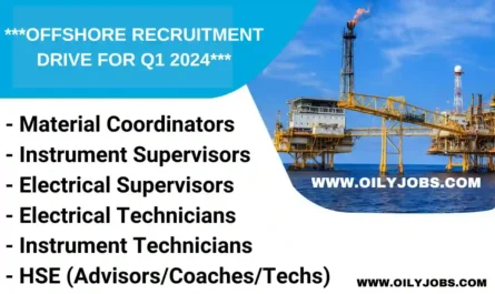 Offshore Instrument Electrical Supervisors Instrument Technicians HSE Jobs