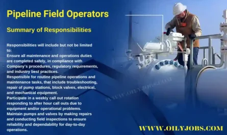 Pipeline Field Operators Job