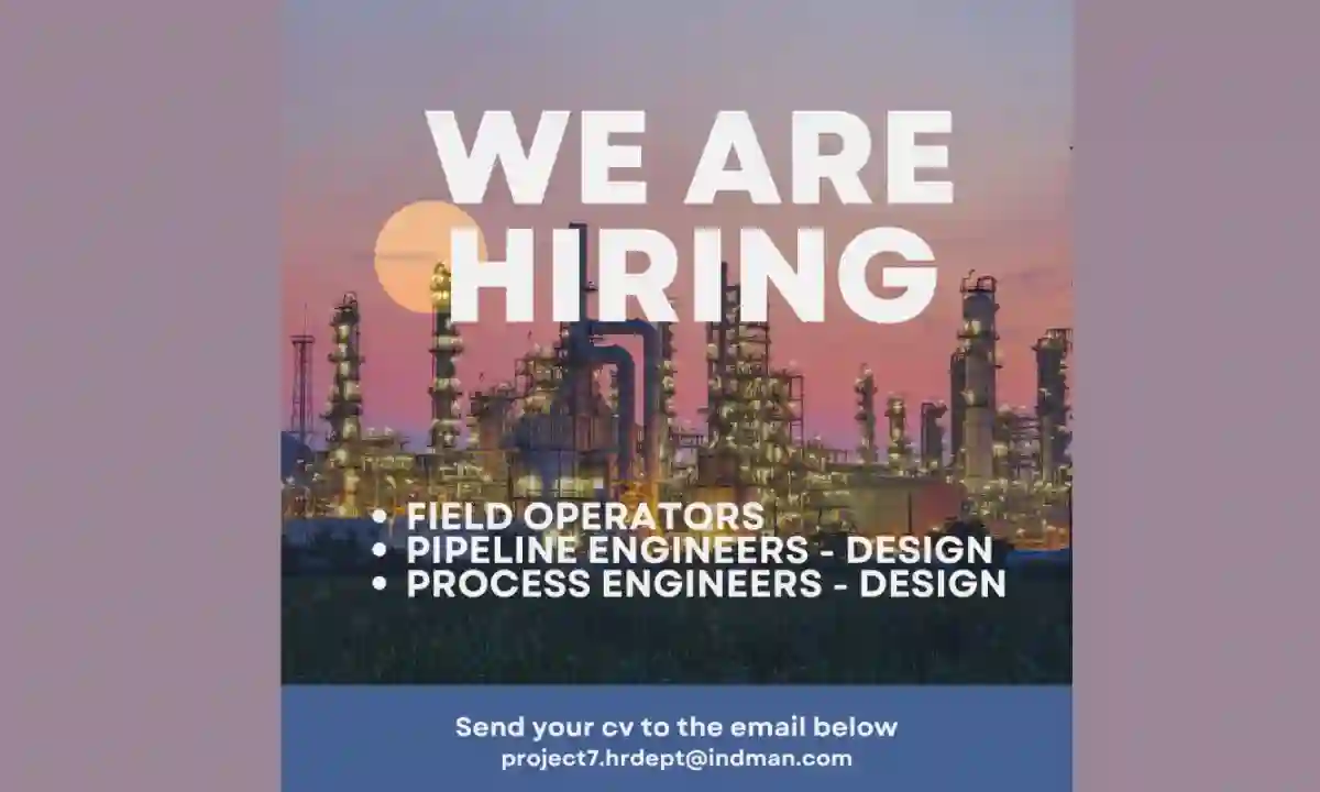 FILED OPERATORS COMMISSIONING PIPELINE PROCESS ENGINEERS DESIGN JOBS