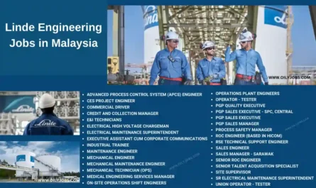 Linde Engineering Jobs in Malaysia