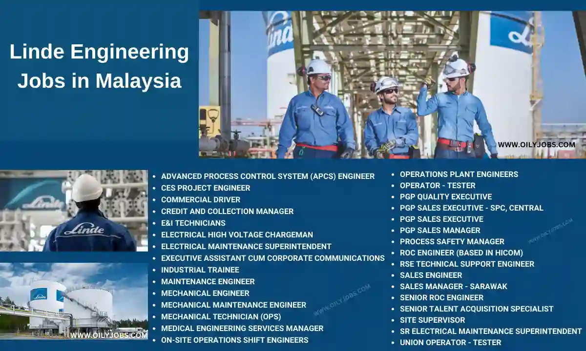 Linde Engineering Jobs in Malaysia