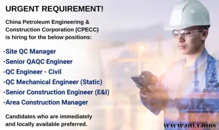 China Petroleum Engineering & Construction Jobs in UAE