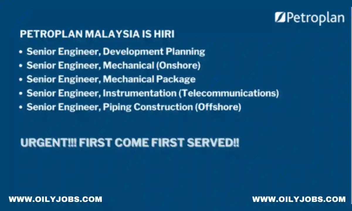 Mechanical Instrument Piping Construction Engineer Jobs in Malaysia