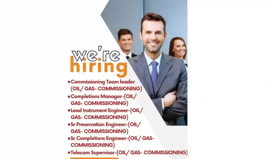 OIL GAS COMMISSIONING Engineer Jobs Abu Dhabi UAE