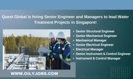 Water Treatment Projects Jobs in Singapore