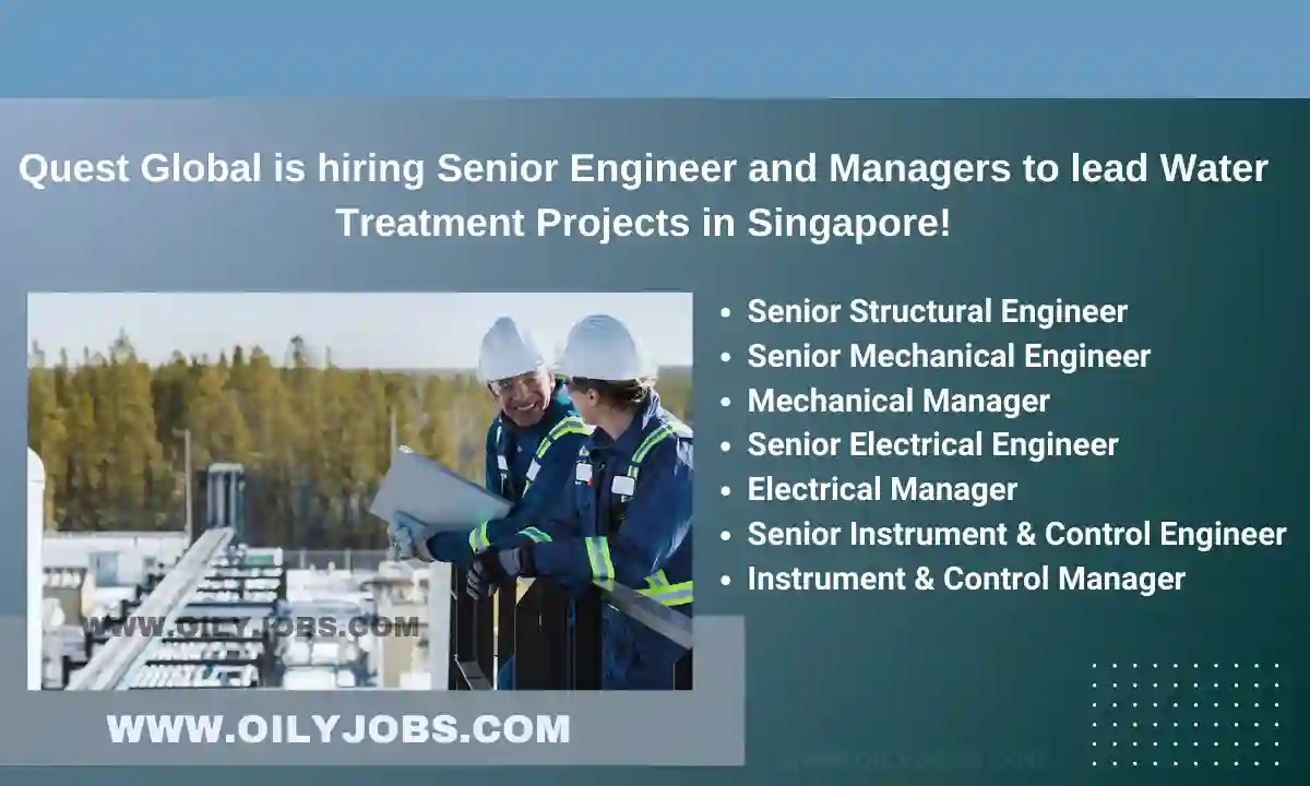 Water Treatment Projects Jobs in Singapore