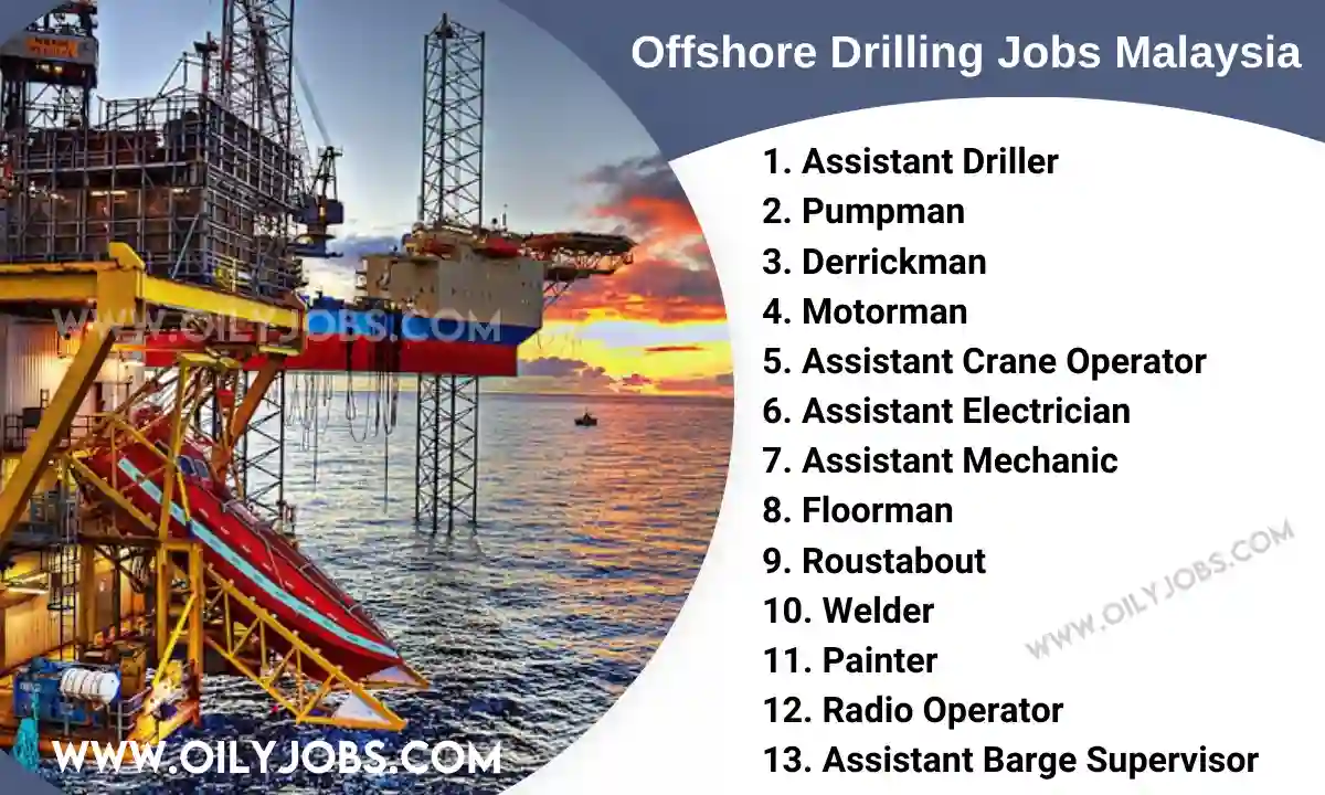 Offshore Drilling Jobs Malaysia