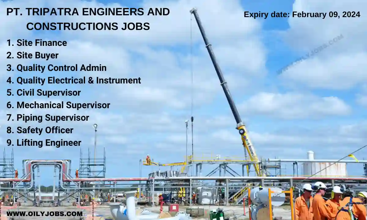 PT Tripatra Engineers and Construction Jobs