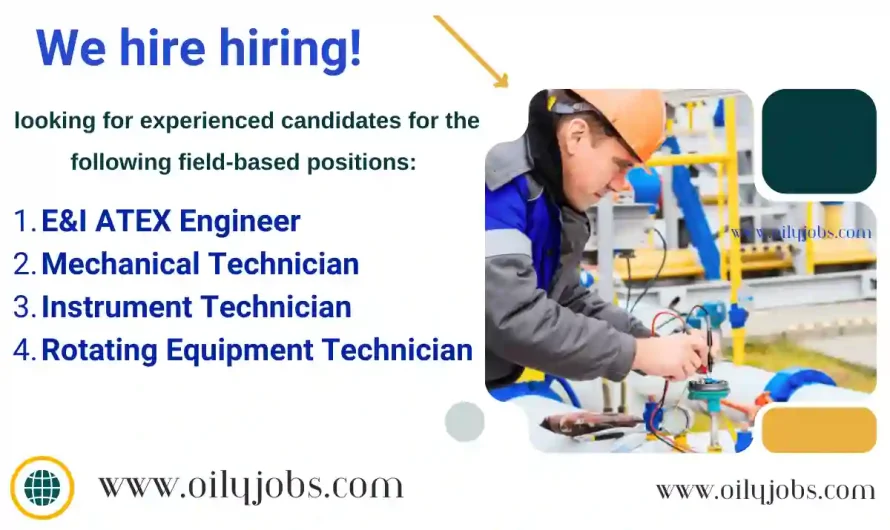 Rotating Equipment Mechanical Instrument Technician Jobs in UAE