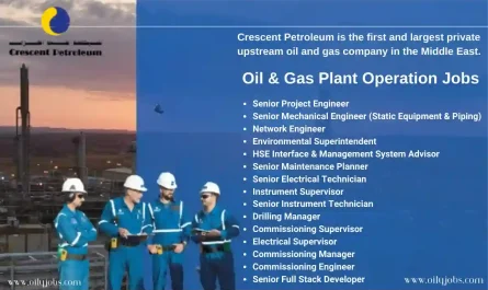 Oil & Gas Plant Operation Jobs UAE and Iraq