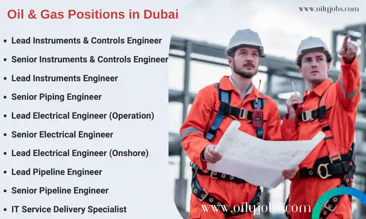 Oil & Gas Positions in Dubai