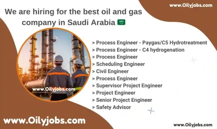 Oil and Gas Process Civil Engineer Safety Advisor Jobs in Saudi Arabia