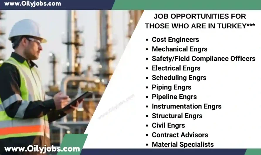 Oil and Gas Jobs in Turkey