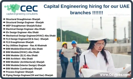 Capital Engineering Jobs in UAE