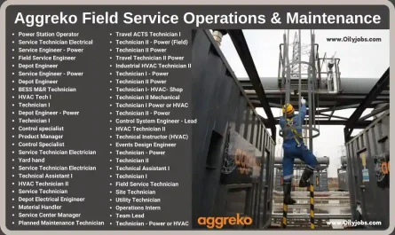 Aggreko Field Service Operations & Maintenance