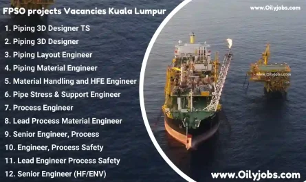 FPSO projects Job Opportunities Kuala Lumpur Malaysia