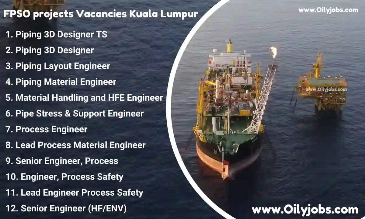 FPSO projects Job Opportunities Kuala Lumpur Malaysia