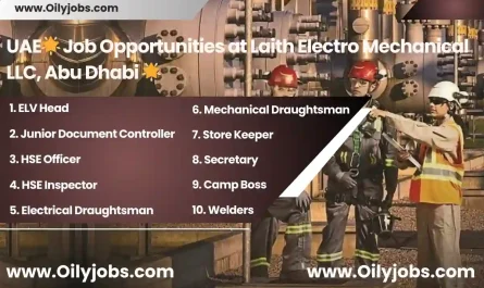 UAE Electro Mechanical Job Opportunities Abu Dhabi