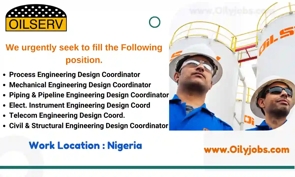 Oil & Gas Engineering Design Coordinator Jobs in Africa