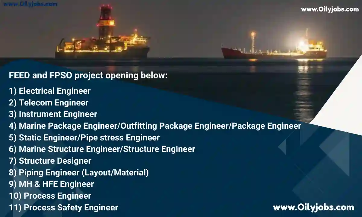 FEED and FPSO project Jobs in Malaysia