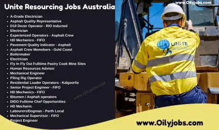 Unite Resourcing skilled labour Jobs in Australia