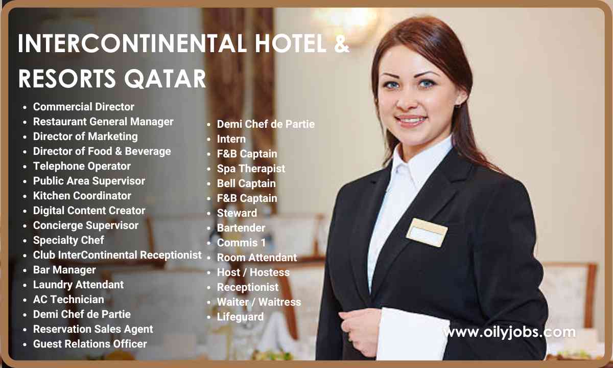 Intercontinental Hotel & Resorts Jobs Qatar