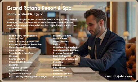 Grand Rotana Resort & Spa Jobs Sharm El Sheikh Egypt