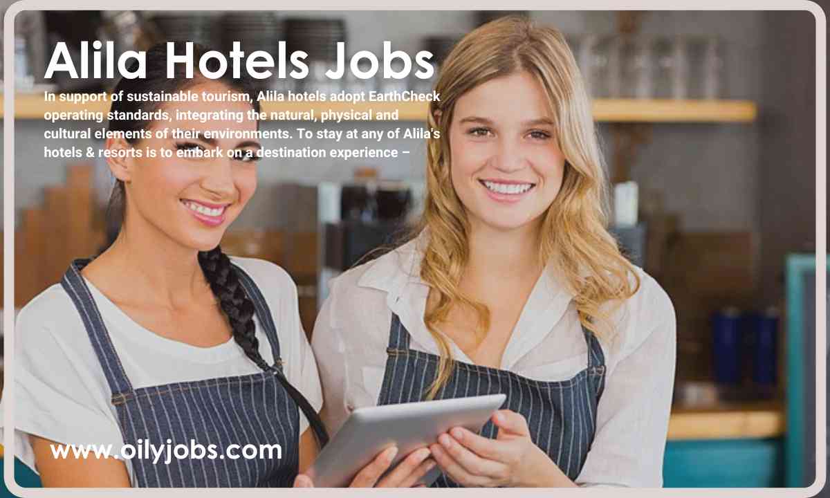 Alila Hotels Jobs