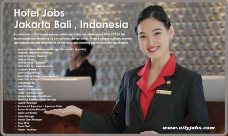 Hotels Jobs Jakarta , Bali Indonesia