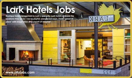 Lark Hotels Jobs Recruitment