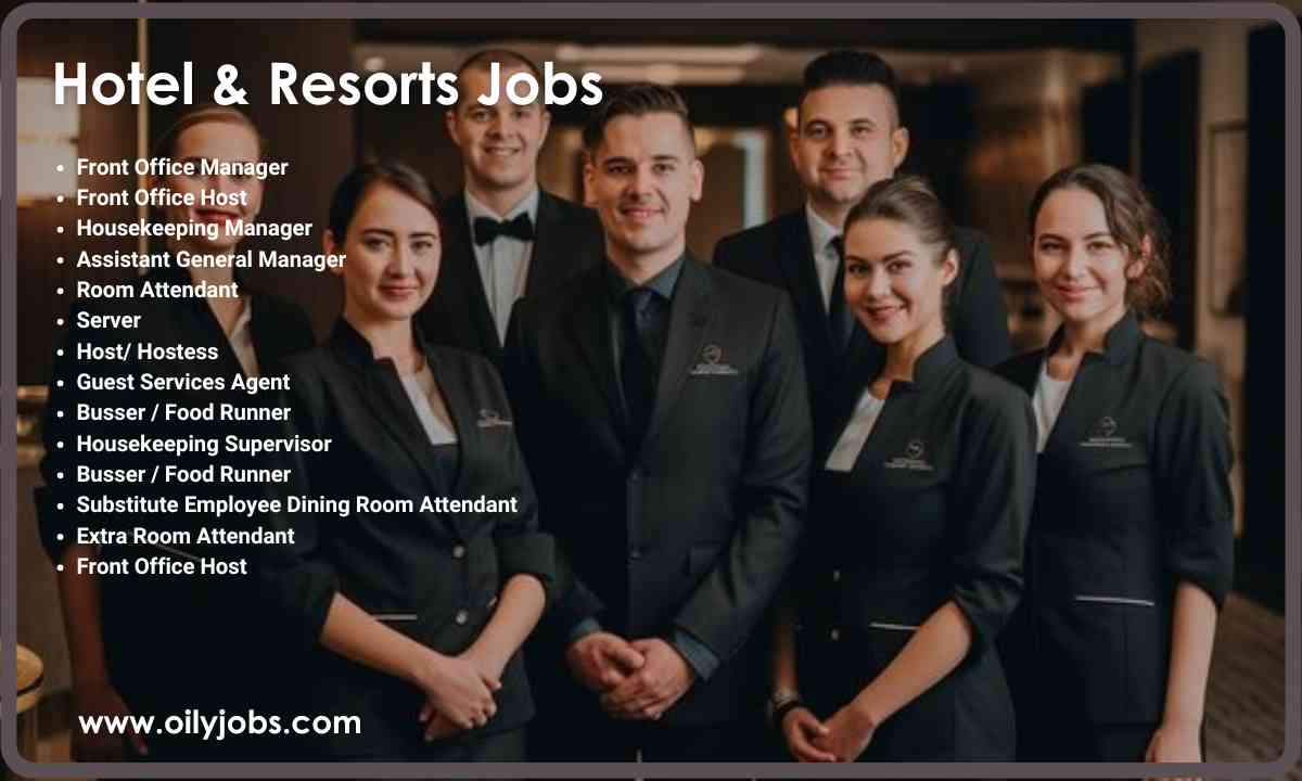 Hotel & Resorts Jobs